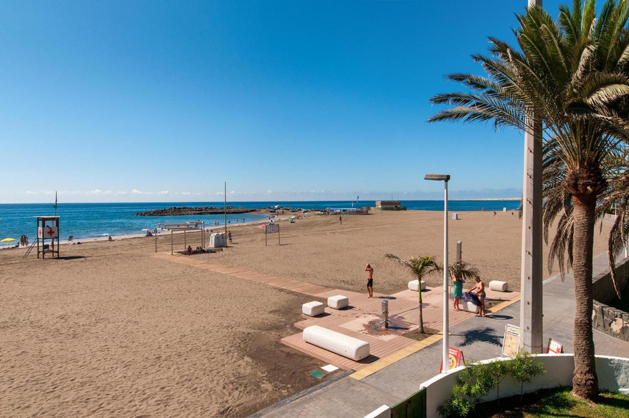 Beachfront Apartment Las Burras Mra 02 ซาน อากุสติน ภายนอก รูปภาพ