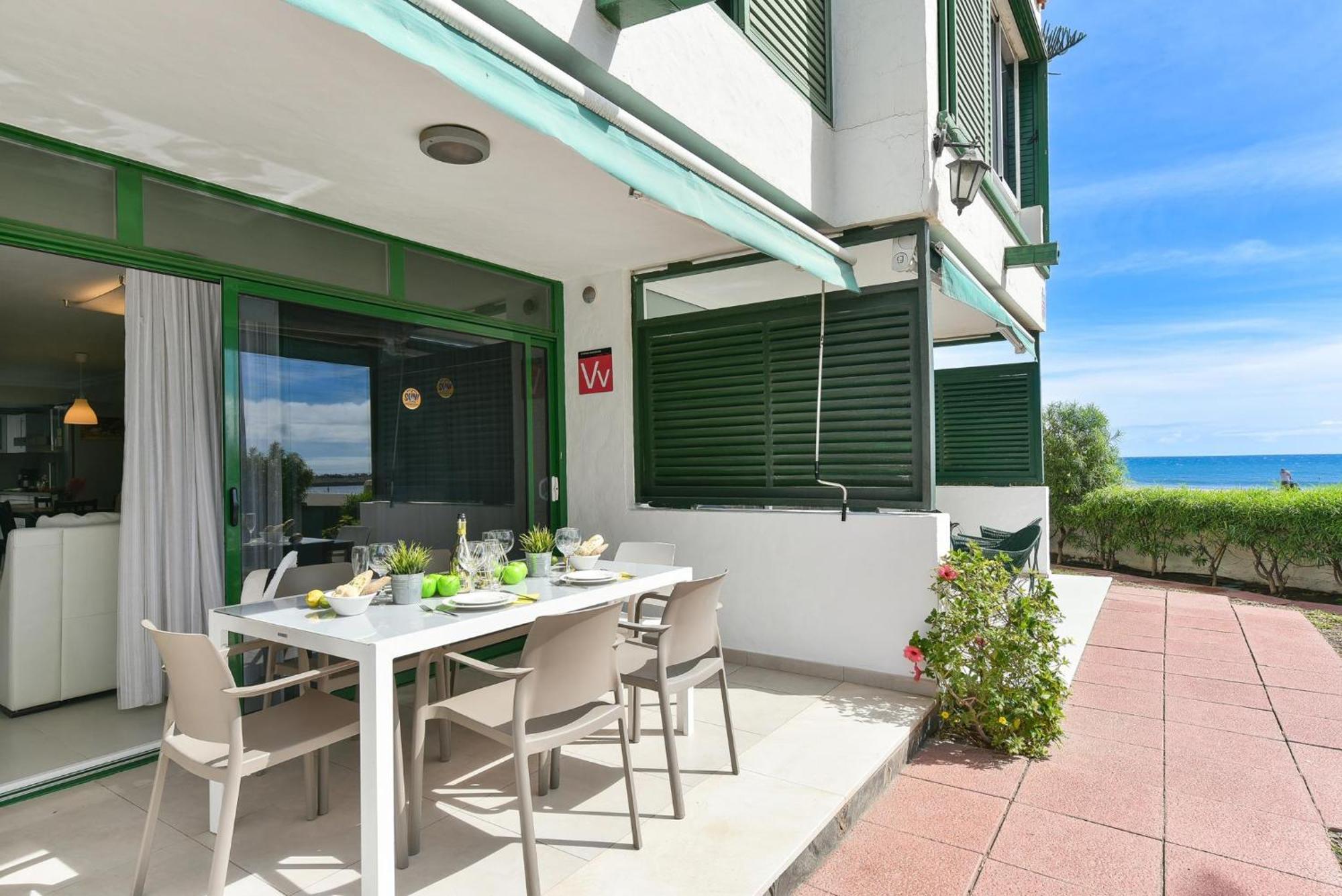Beachfront Apartment Las Burras Mra 02 ซาน อากุสติน ภายนอก รูปภาพ