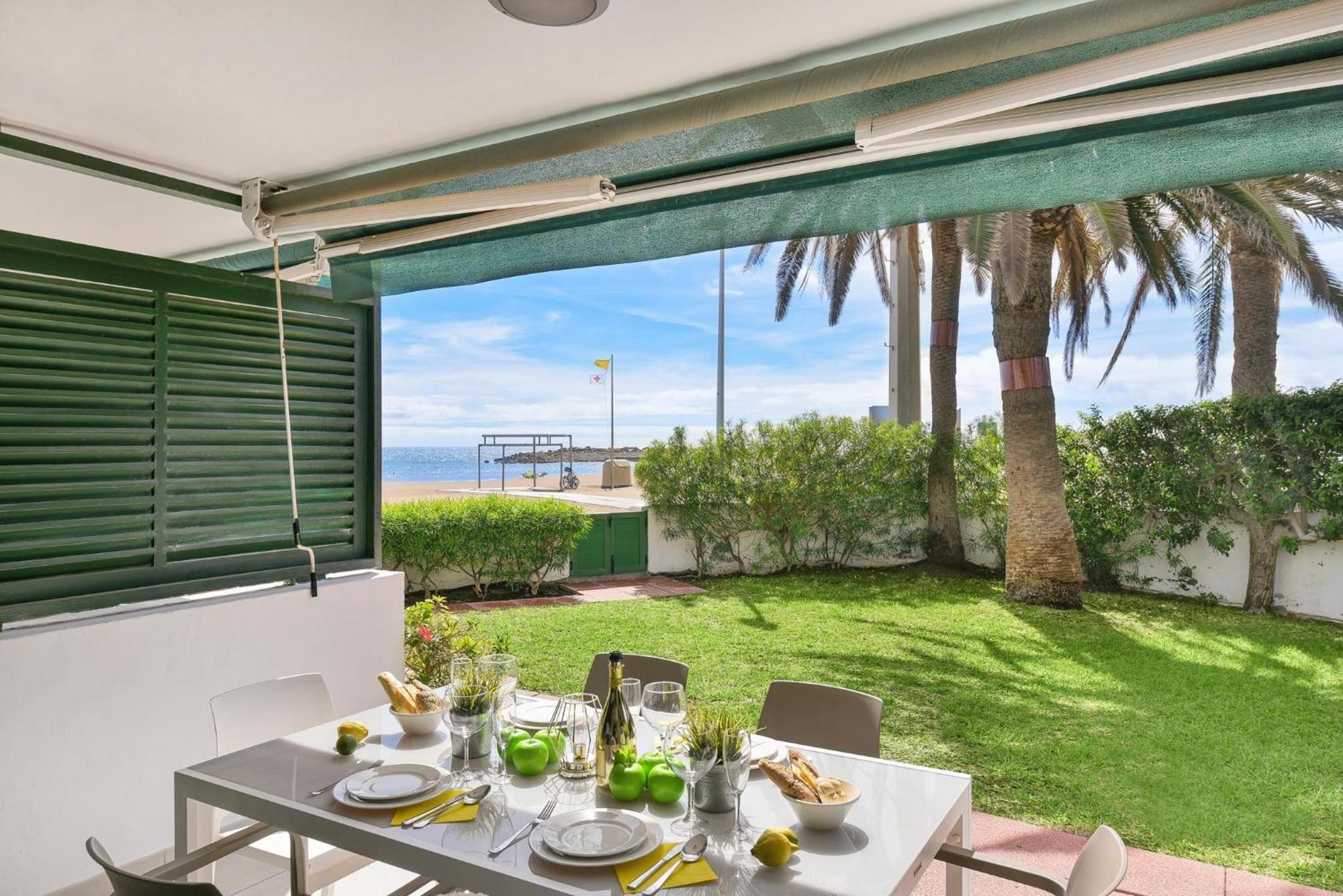 Beachfront Apartment Las Burras Mra 02 ซาน อากุสติน ภายนอก รูปภาพ